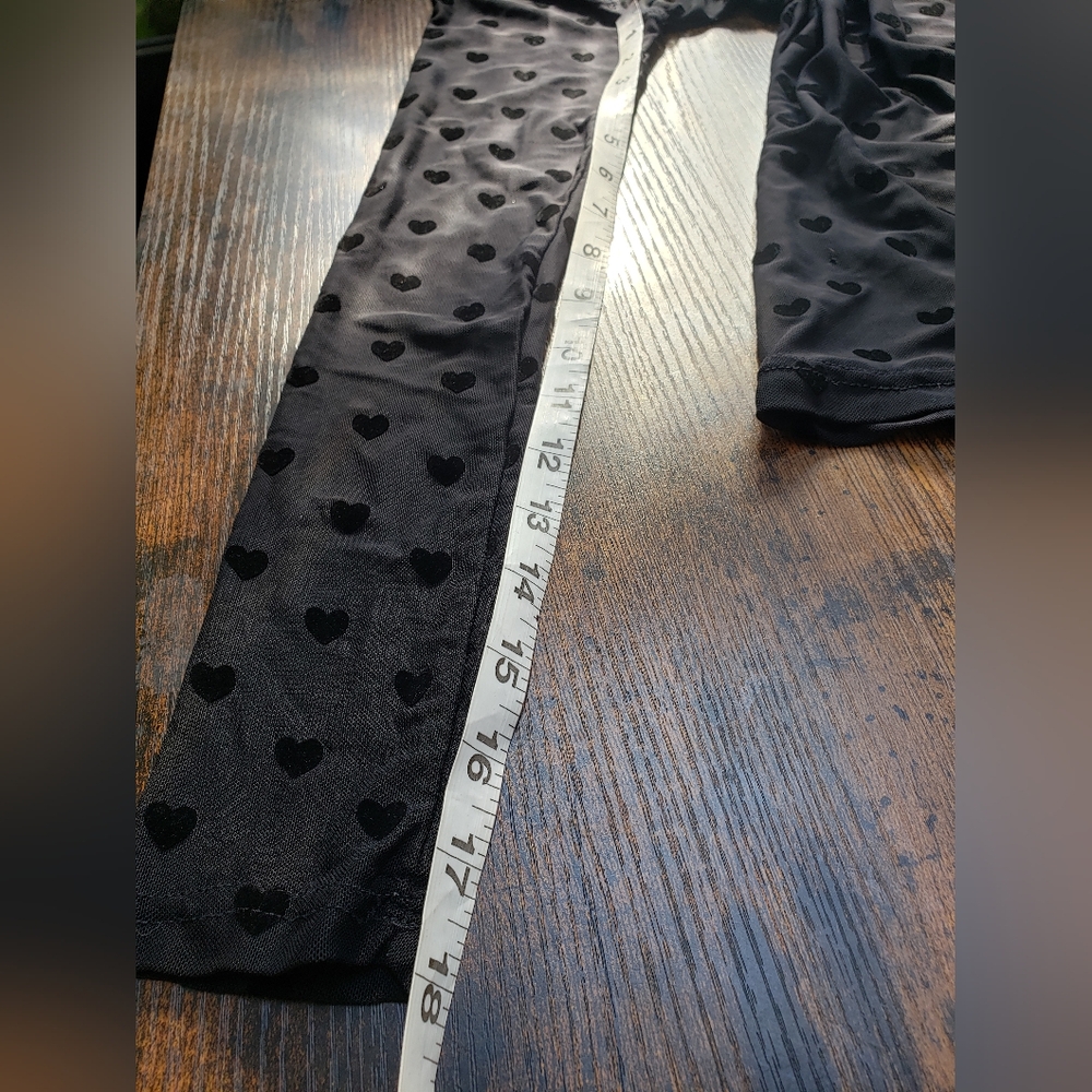 Grace Karin, Free people, sheer, velvet heart, valentine's,  crew neck - Picture 6 of 11